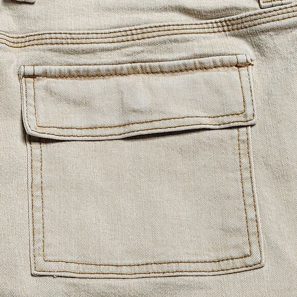 Jag Jeans Mid Rise Straight Womens 14 Button Zip Stretch Tan Palomino 28" Inseam - Picture 14 of 14